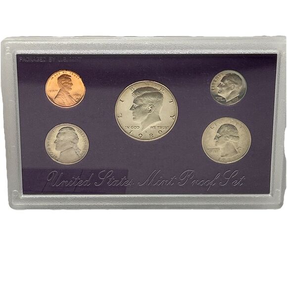 Other - 1989 S United States Mint proof Set. With OGP+COA. 5-Coins.